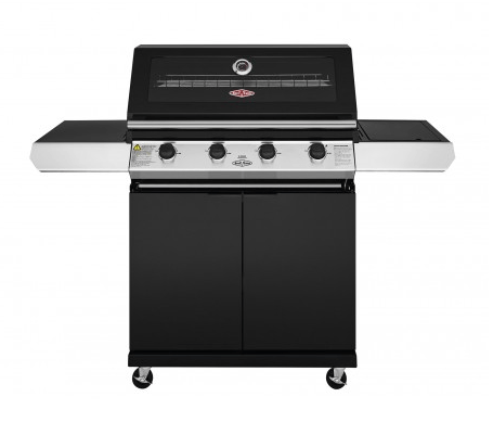 Diseño elegante y compacto de la barbacoa de 4 quemadores, lista para ser el centro de tu cocina exterior modular