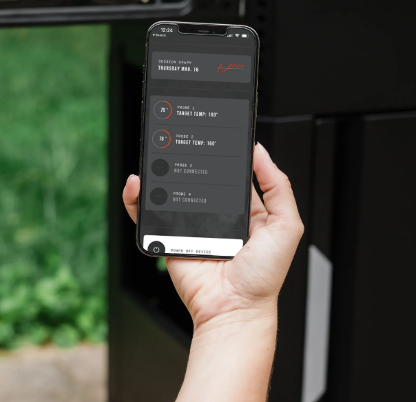 Barbacoa de carbón y ahumador digital AutoIgnite™ Serie 545 - Imagen 2