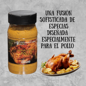 MEZCLA ESPECIAS POLLO TARRO 170 GR.