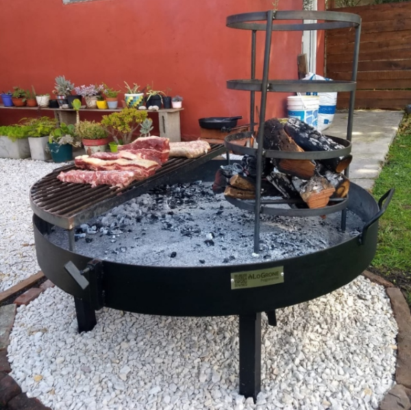Fogonero Barbacoa con kit parrillero - Imagen 3