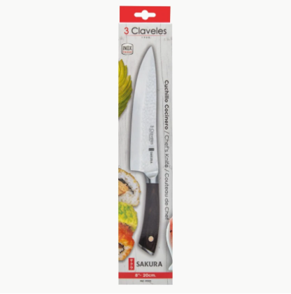 CUCHILLO COCINERO SAKURA 20 cm6