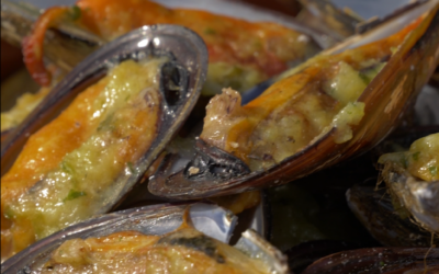 MEJILLONES A LA BRASA