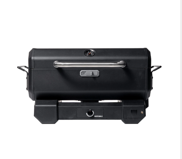 Parrilla y ahumador portátil de carbón vegetal