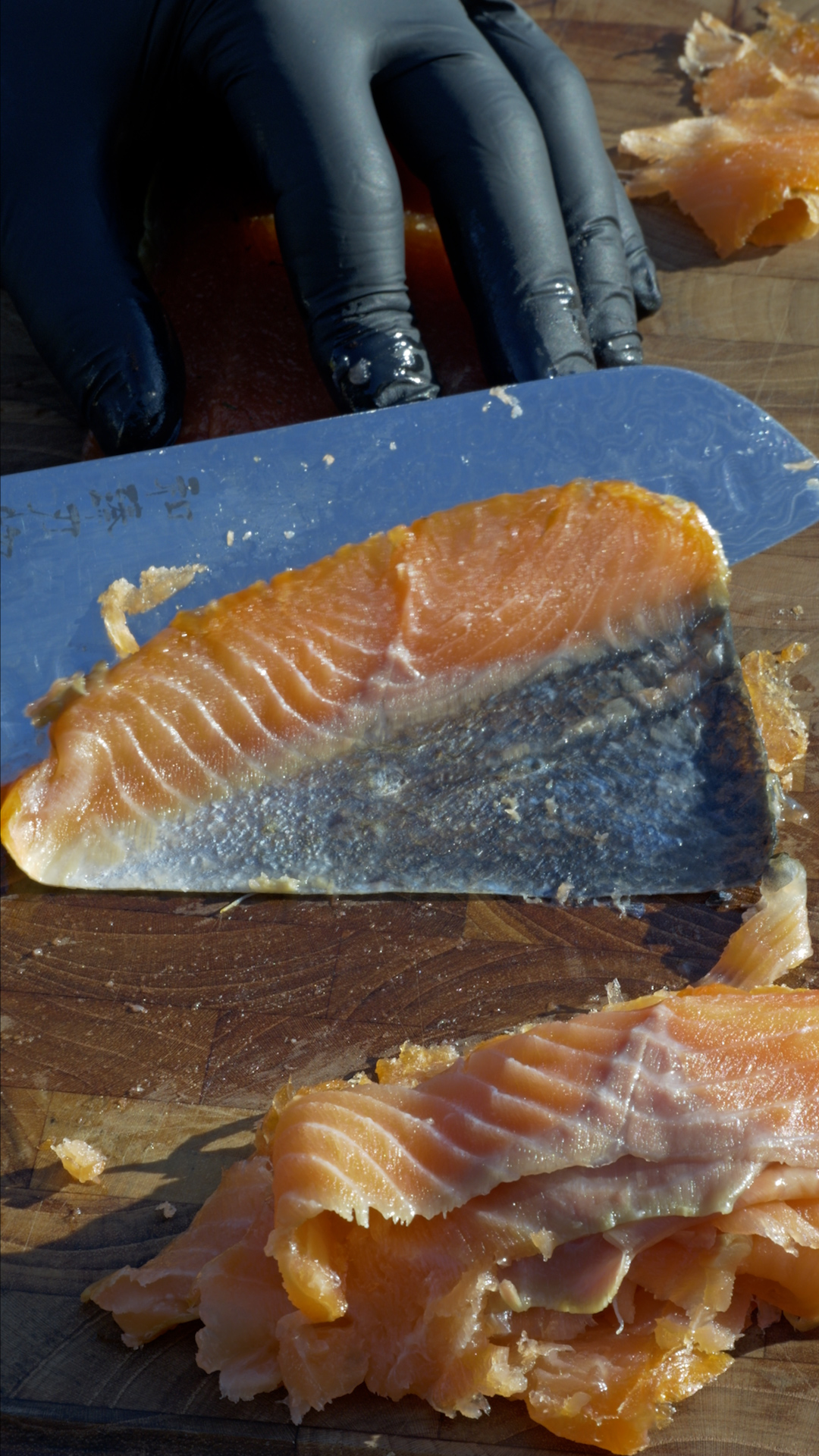 Imagen del salmón ahumado