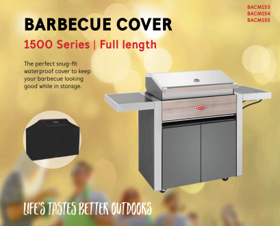 FUNDA BARBACOA DISCOVERY 1500 Y 1600 CARRO 5 QUEMADORES - Imagen 2