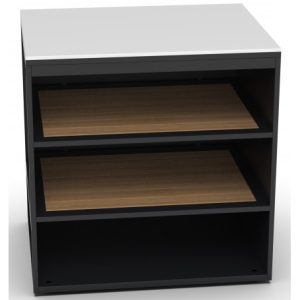 modulo cajones abiertos cocina exterior