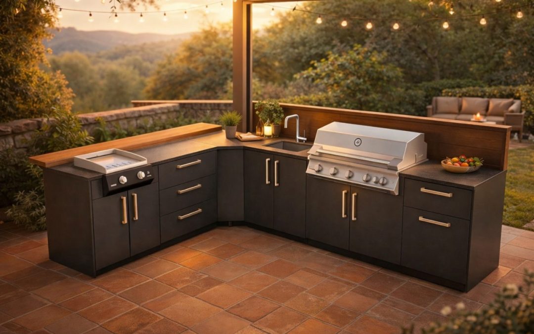 Cocinas de exterior: crea un espacio único para disfrutar al aire libre