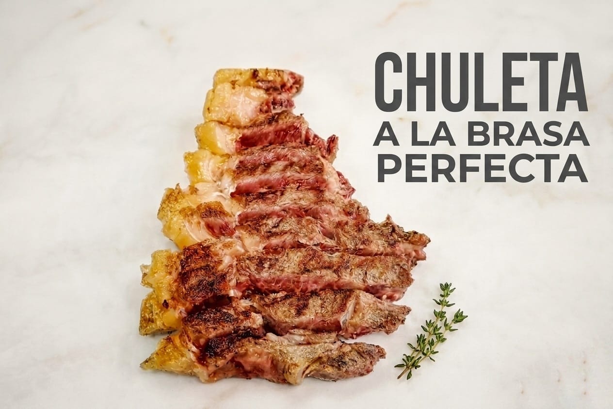 Chuleta a la brasa